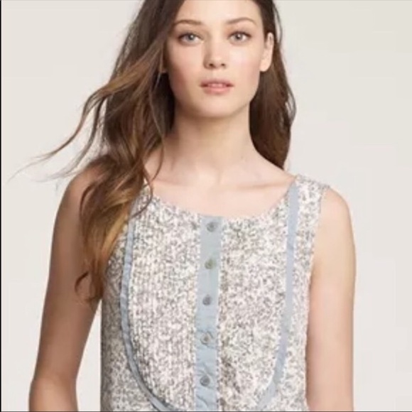 J. Crew Delphinium floral silk button-down dress 0 - Picture 8 of 8